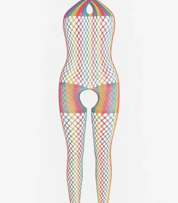 بادی فانتزی رنگین کمانی یکسره فاق باز