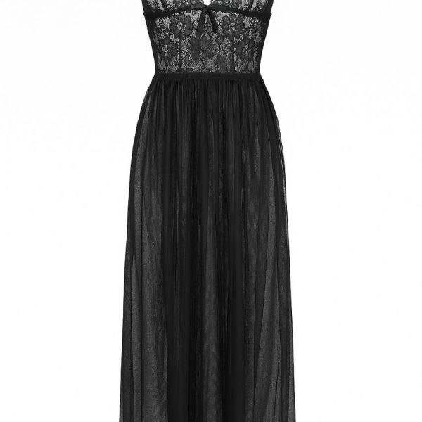 لباس خواب بلند مشکی ویتاریتا