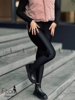 لگ براق مشکی کمر پهن فیتن