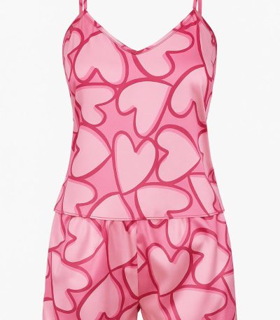 تاپ شورتک ساتن برند نیروانا